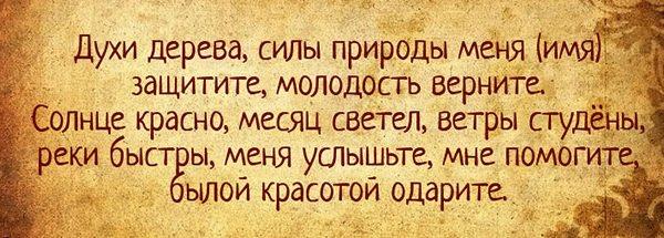 Заговор на предмет
