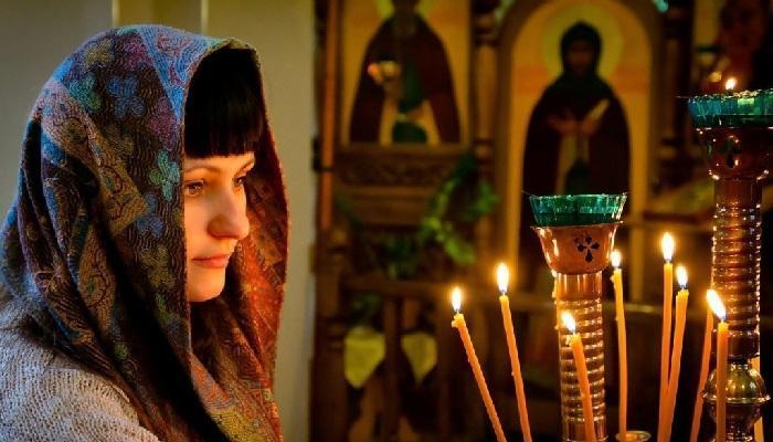 Молитва в храме